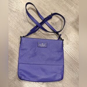 Kate Spade New York Rare Cora Grove Court Crossbody Bag purple Yves blue